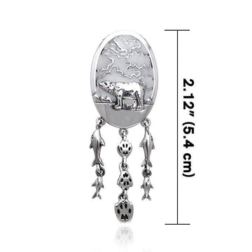 Ted Andrews Bear Totem Pendant TPD384 - Jewelry